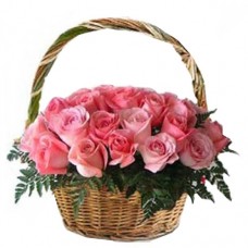 Passion for Pink - 24 Stems Basket