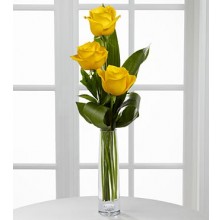 Brighten Up - 3 Stems Vase