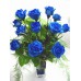 Blue by You -12 Stems In Vase