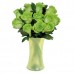 Green Royal - 12 Stems In Vase