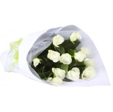 White Elegance - 12 Stems Bouquet