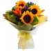 Colorful Sunflower - 3 Stems Bouquet