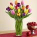 Multi-Colored Tulips - 12 Stems