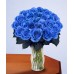 Blue Clues - 24 Stems In Vase