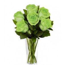 Blooming Green - 6 Stems Vase