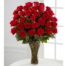 Exquisite Rose - 36 Stems Vase