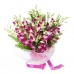 Purple Pink Orchids - 12 Stems Bouquet 